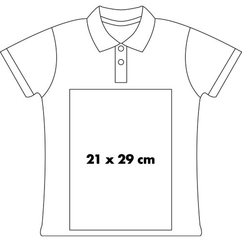 Damen Poloshirt aus Baumwolle mit kurzer Knopfleiste.