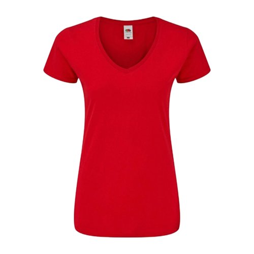 Fruit of the loom V-neck T-Shirts, Damen, Muster 4