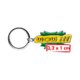 Metall-Schlüsselanhänger mit Ring.