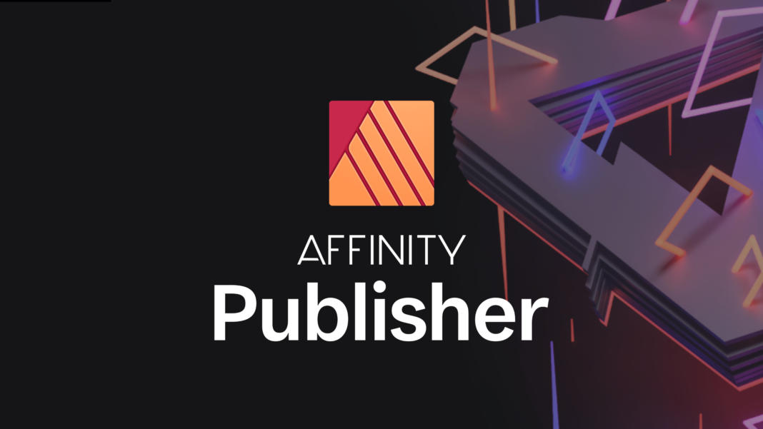Affinity Publisher instaling