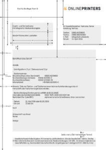 Geschäftsbrief Nach DIN 5008 » Download Vorlage Für Korrekten Aufbau