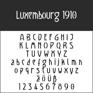 Art Nouveau Font - Kostenlose Jugendstil-Schriften