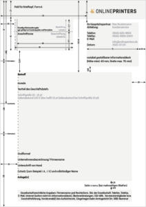 Geschäftsbrief Nach DIN 5008 » Download Vorlage Für Korrekten Aufbau