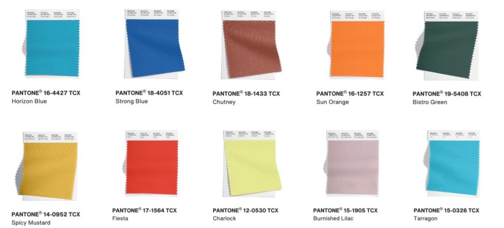 Die Pantone Trendfarben 2024